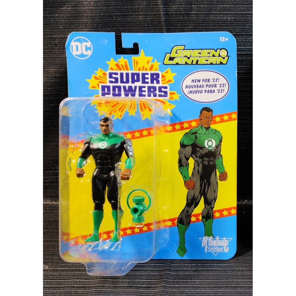 McFarlane Toys DC Super Powers John Stewart Green Lantern Action Figure Hero - Picture 2 of 4